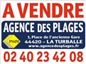 LA TURBALLE Plage et commerces � v�lo - Terrain constructible � vendre